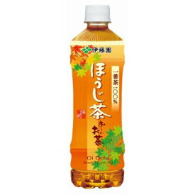 【まとめ買い】伊藤園 おーいお茶 ほうじ茶 ペットボトル 525ml×24本（1ケース）