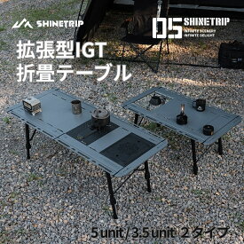 【楽天スーパーセール 10%OFF】shinetrip IGT 規格 互換 プレート 折りたたみ コンパクト 収納 便利 収納バッグ付き ネットポケット付き 持ち運び便利 高さ調節 5ユニットと3.5ユニット2タイプ 送料無料 【北海道沖縄離島を除く】