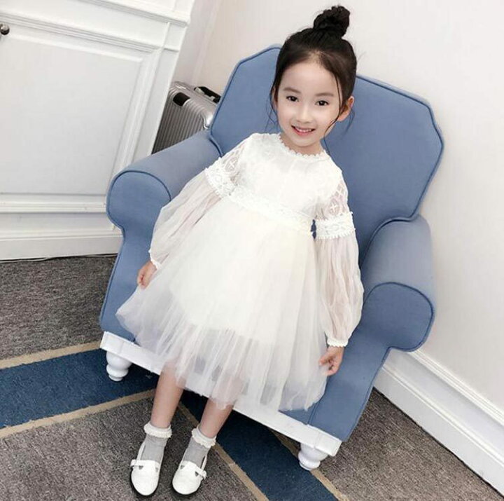 楽天市場 韓国 春秋着夏着 子供服 子供 ワンピース 女の子 可愛いスタイル レーススカート長袖 ワンピース入園 入学 フォーマル プリンセスドレス 韓国子供服 七五三 結婚式 発表会 スクール 二次会キッズ用 こども服 100cm110cm1cm130cm140cm150cm160cm送料無料
