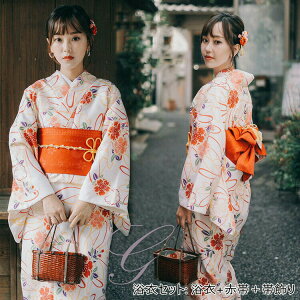 レディース 3点セット 浴衣 高校生 花柄 ゆかた セット 可愛い 中学生 浴衣 可愛い 高校生 大きいサイズ 浴衣 大人 女性 セット 花柄 ワンピース 大人 作り帯 帯飾り 花火大会 着物セット 送料