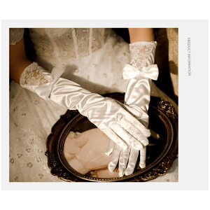 ウェディンググローブ ウェディング グローブ ショートレース ビジュー オーガンジ 手袋 ホワイト オフホワイト 花嫁 ウエディングドレス 二次会ドレス ブライダル グローブ 手袋 ウェデ
