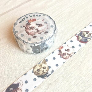 y[֑Ήz}XLOe[v wNEKO WORK2xL/˂/}Xe/15mm/[/Xe[Vi[/hbg/킢///ʐ^/Mtg/蕨//ƂƂT[JX/