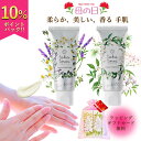 【今だけ スーパーDEAL10%Pバック】オーガニック ハンドクリーム 2本 セット 【 ラベンダー カモミール ネロリ ジャスミン 】のいい香り - 手荒れ 手のしわ 敏感肌 べたつかない さらさら 高級 おしゃれ アロマ 無添加 天然 誕生日 ギフト プレゼント 人気 国産 ブランド