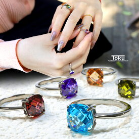 【最大20％OFFクーポン】 【当店オリジナル&3号〜21号】 リング 指輪 レディース クォーツリング クォーツ デザイン 金属アレルギー 対応 316L サージカルステンレス ヌードリング 石 ダイヤ 一粒 シルバー おしゃれ キラキラ 大人可愛い 上品 華奢 ブランド