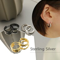 【クーポンで最大20％OFF】 ピアス フープピアス シルバー925 フックピアス 片耳 レディース メンズ シル…