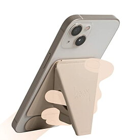 beak [ビーク] iPhone15対応 スマホ グリップ スタンド機能 手持ち 落下防止 薄型 携帯スタンド スマホリング iPhone/Android 対応 ブラック ゴールド グレイ