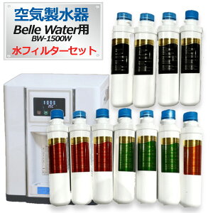 �y���[�z��C���琅����鐻���� ��C�����@ Belle Water BW-1500W�p ���t�B���^�[�Z�b�g 2�N�� �x���E�H�[�^�[ �ЊQ ��펞 �����\�t�B���^�[ ���O������