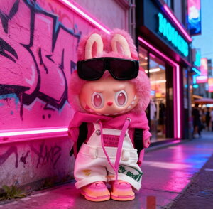 uu LABUBU ʂݒ@ʂ@uu@ւ@@zCgI[o[I[@V[Y@Xj[J[@p[J[@bNTbN@TOX@sN 5_Zbg @17cm 