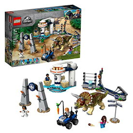 レゴ(LEGO)ジュラシック・ワールド トリケラトプスの暴走 75937 ブロック おもちゃ 恐竜 男の子