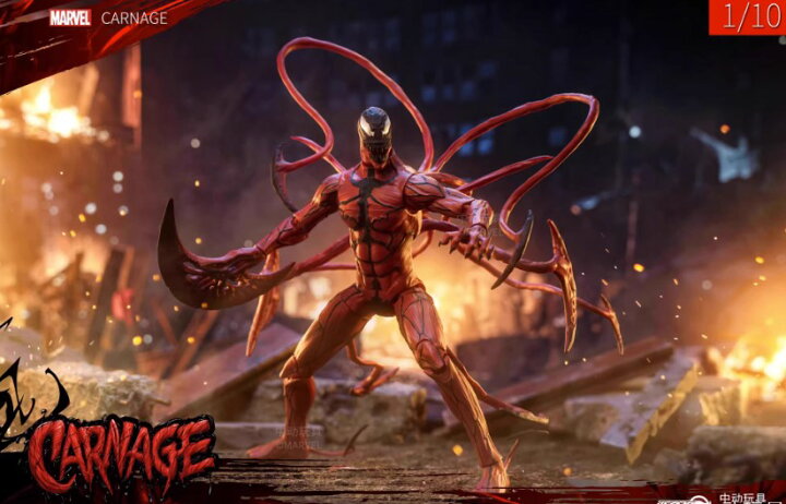 楽天市場】中動玩具 マーベル・コミック：スパイダーマン カーネイジ 
