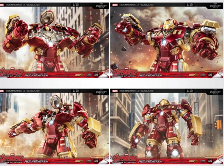 楽天市場】ZD TOYS 14インチ ハルクバスター MK44 MARVEL IRONMAN 