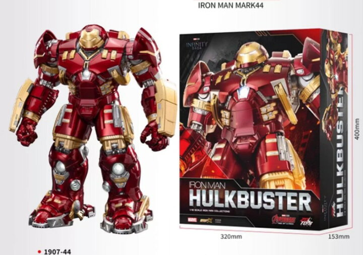 楽天市場】ZD TOYS 14インチ ハルクバスター MK44 MARVEL IRONMAN 