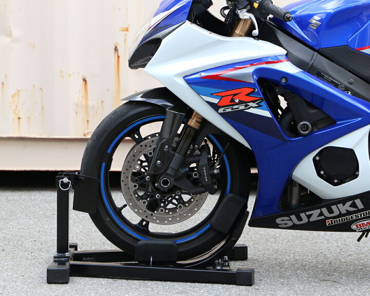 楽天市場 フロントホイールクランプ パッドプラス バイクスタンド ツールズアイランド 楽天市場店