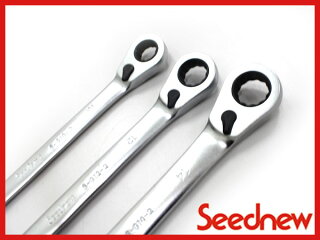 Seednewオフセットギアレンチセット3本組