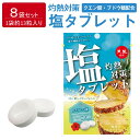 熱中症対策 塩タブレット パイン味 ( 28g×8袋 ) 塩分補給 チャック付 パイン 持ち運び 熱中対策 部活動 スポーツ キャンディ ラムネ レジャー 仕事 夏バテ防止 ミネラル補給 自