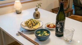 徳之島晩酌セット　黒糖焼酎黒奄美×あおさ