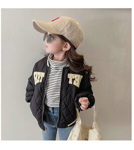 スタジャン キッズ ジャケット ジャンパー スプリングコート ボーイズ アウター バイカラー ブルゾン コットン 子供服 長袖 通気性抜群 野球服 カジュアルコーデ ジュニア シンプル 異素材