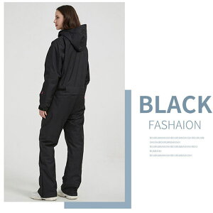 スキーウェア レディース メンズ オールインワン スキー スノーボードウェア オーバーサイズ ボードウェア スノボウェア スノボ ウェア 一体型 女性用 男性用 防寒 暖かい 冬 雪遊び ピンク