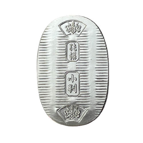 白く輝く純銀製の小判 記念品や贈答品としても好評です 純銀製 小判 10ｇ 純銀 大判 徳力 特別セール品 SV999 シルバー Ag ついに入荷