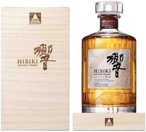 �T���g���[ �� �T���g���[�E�C�X�L�[100���N�L�O 43�x 700ml �ؔ����� Suntory Hibiki 100th Anniversary Blend ���{ �E�C�X�L�[