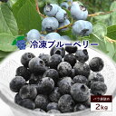 冷凍 ブルーベリー 冷凍ブルーベリー 約2kg 大容量 ベリー 冷凍果実 フルーツ 果物 くだもの 送料無料