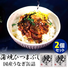 2個セット 四万十味紀行 うなぎ缶詰 刻み 蒲焼 ひつまぶし 四万十生産 国産うなぎ 缶詰 【レシピ動画有】【送料無料】【食品A】【DM】【TCP】【海外×】