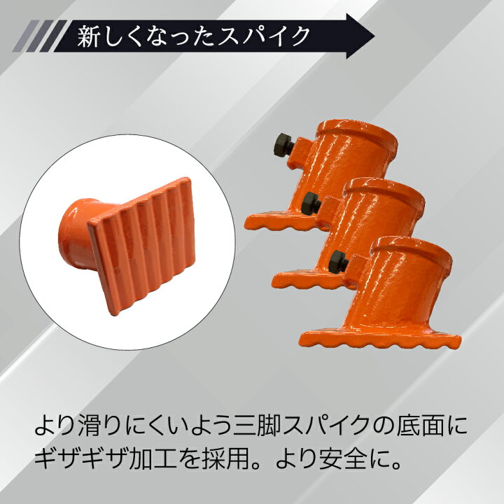 楽天市場】三脚ヘッド 固定用ベースセット 1t 定格荷重 適用支柱 約 