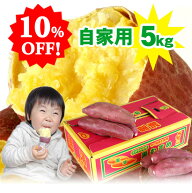 限定100箱 10％OFF！ 送料無料 当店人気No.1なると金時 トップブランド 里むすめ 自家用 5kg箱入 人気のM…