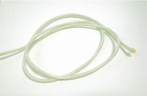 ケブラーコード 約 3.2mm 旧4mm シルバー 50cm単位切り売り 引張強度約6260N スーパーアラミド繊維 防弾チョッキ等にも使用