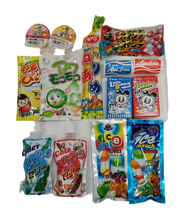 楽天市場】なつかしい 駄菓子 わくわくセット 【66点お菓子詰め合わせ 