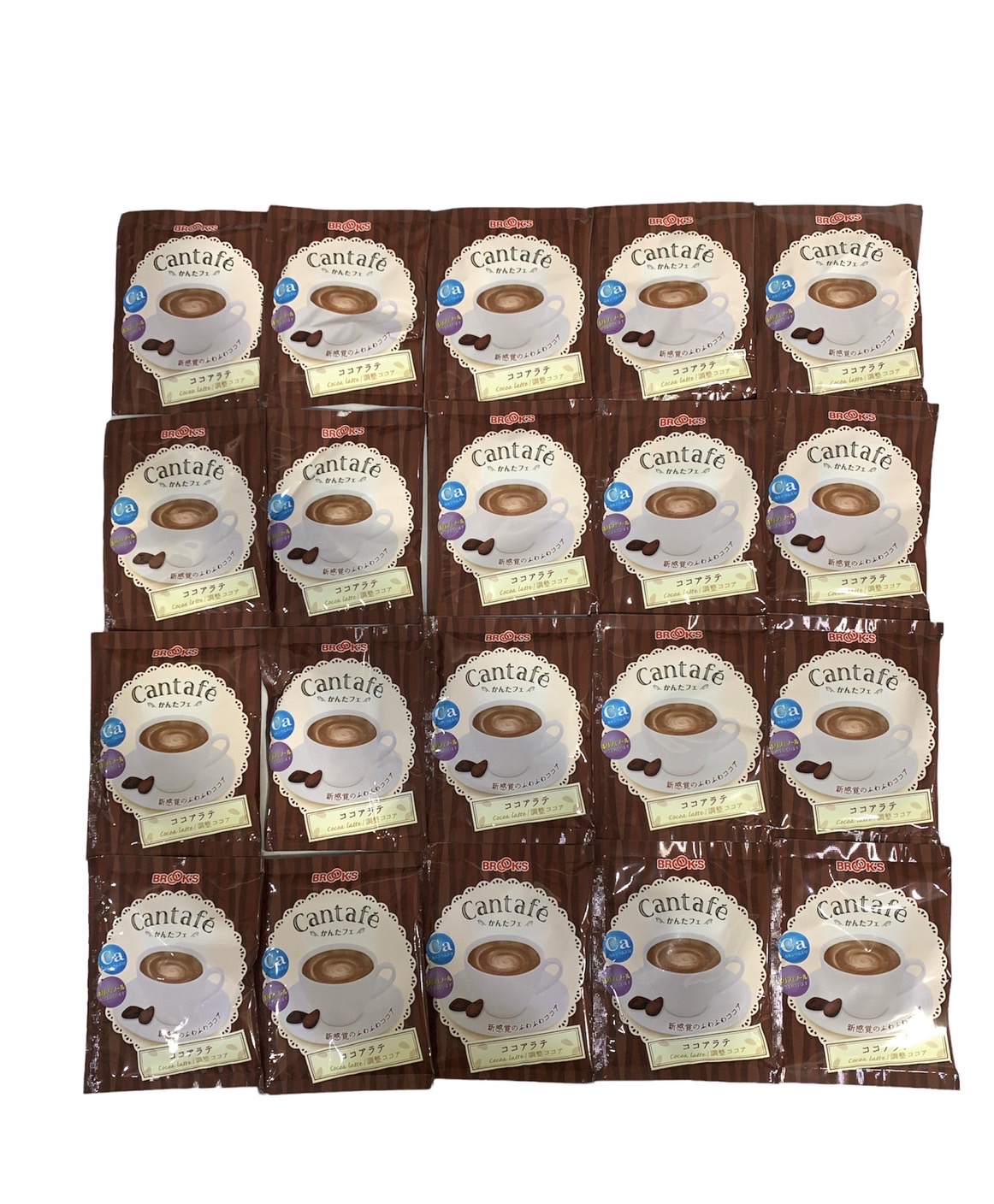 楽天市場】ブルックス かんたフェ ココアラテ 20袋入り 個包装 粉末