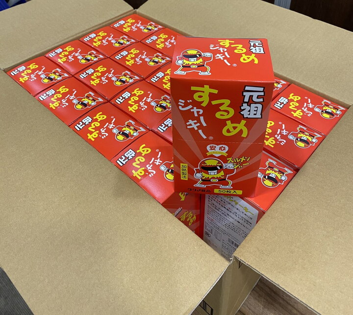 楽天市場】タクマ食品なつかしいお菓子 元祖するめジャーキー 【50本 