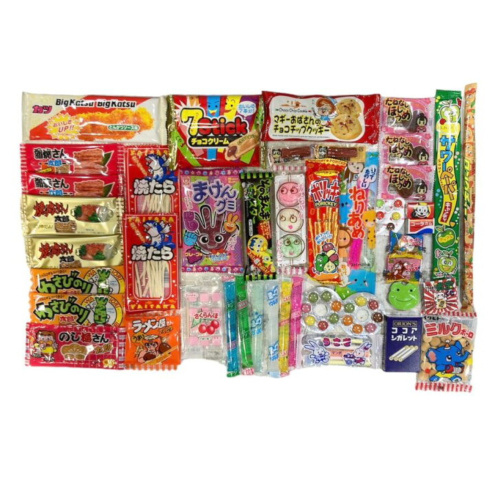 楽天市場】なつかしい お菓子 るんるんセット 【43点お菓子詰め合わせ 
