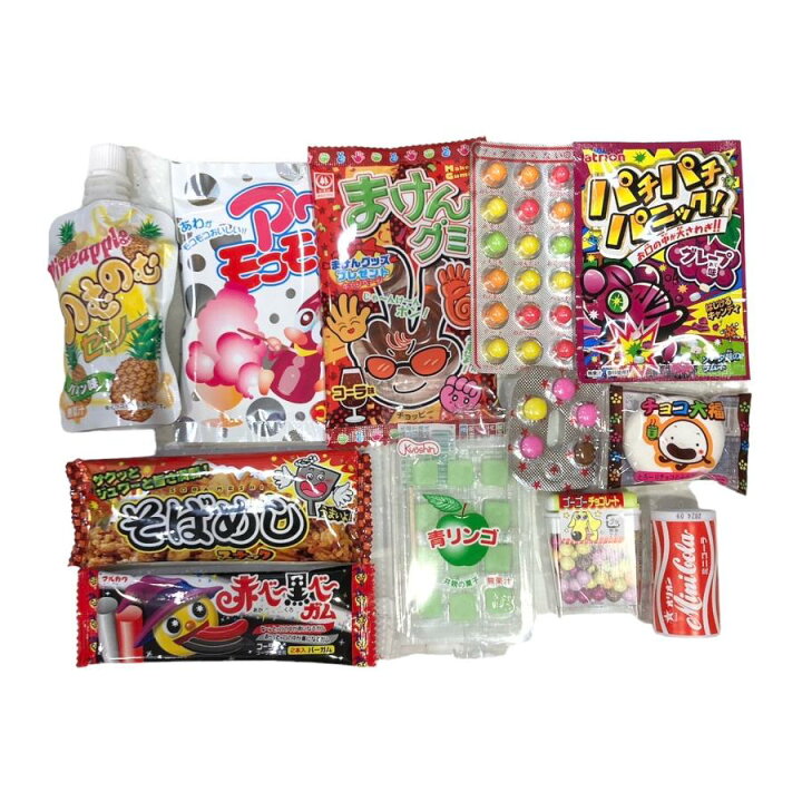 楽天市場】わんぱくセット お菓子 詰め合わせ Tセット 27個入 おもちゃ 