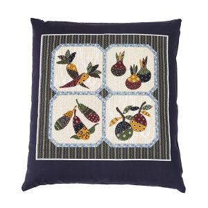 座布団中身と座布団カバーセット 銘仙判 約55×59cm 55x59 日本製 通年用 ざぶとん 和室 洋室 和モダン 昭和レトロ 可愛い かわいい おしゃれ オシャレ 和柄 和風 花柄 野菜柄 桜柄 手まり柄 小紋