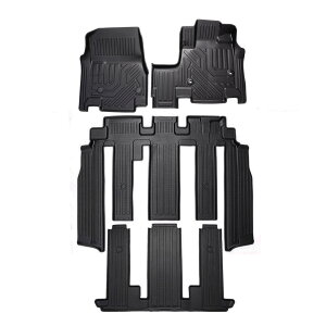 ホンダ ステップワゴン RP系 RP6 RP7 RP8 3Dフロアマット ガソリン車7人乗り専用 立体 カーマット 防水 滑り防止 耐汚れ TPE素材 4P TOKUTOYO(トクトヨ)