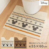 MCグランド トイレマット レギュラーサイズ 約55×60cm ( トイレ マット シルエット おしゃれ ディズニー…