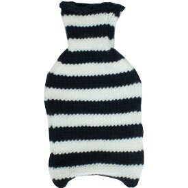 【新生活400円OFFクーポン】【再入荷】Hot Water Bottle シンプルボーダー Sサイズ （湯たんぽ Hot Water Bottle あんか カバー シンプル おしゃれ かわいい 冷え性 湯たんぽカバー 冷え性対策 エコ 小さい ニット もこもこ 持ち運び　カイロ オフィス コードレス)