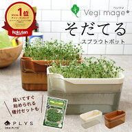 【デイリーランキング1位受賞】スプラウト栽培キット PLYS ベジマジ そだてる ( スプラウト 栽培 容器 栽…