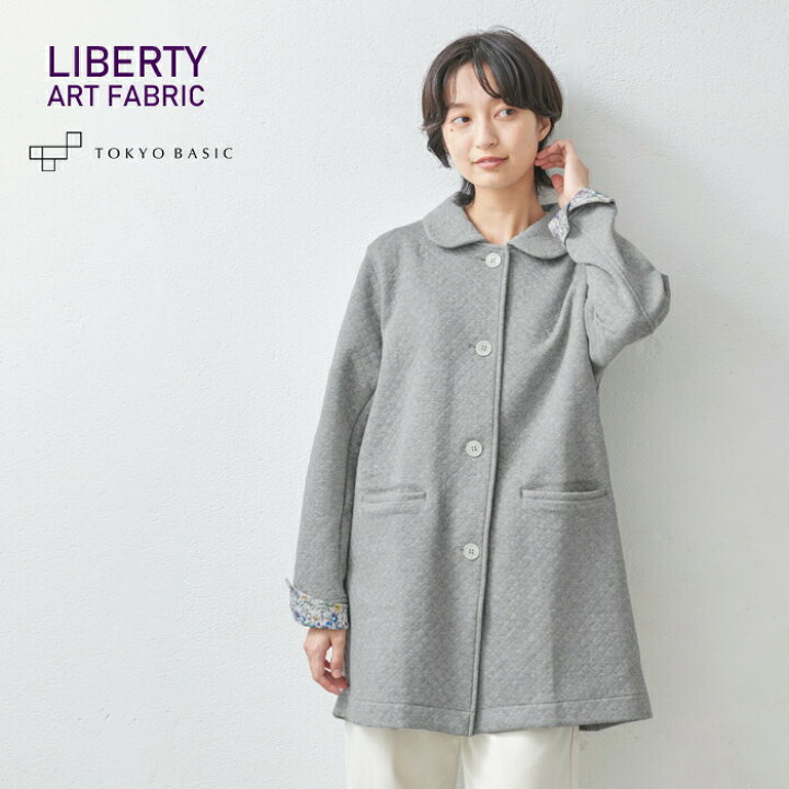 楽天市場】[ キルティングコート レディース リバティプリント  