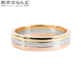 【中古】【返品可】カルティエ CARTIER ルイ カルティエ ヴァンドーム リング スリーカラーゴールド K18YG K18WG K18PG 17号相当 57 リング・指輪 メンズ 仕上済 [送料無料] 24XMAS 101747009