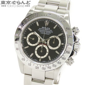 【返品可】ロレックス ROLEX デイトナ 16520 A番 ブラック SS オイスターブレス 腕時計 メンズ 自動巻 ルミノバ 仕上済 箱 保証書付 [送料無料] 【中古】 101700210