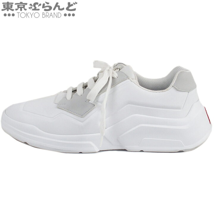 楽天市場】【返品可】プラダ PRADA スポーツ レザー スニーカー 4E3566 