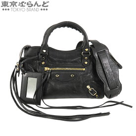 【5%クーポン♪4.14〜4.27】【中古】【返品可】バレンシアガ クラシック ミニ シティ レディース レザー 2WAY ハンドバッグ ショルダーバッグ ブラック 黒 300295 [送料無料]【ポイント5倍●4.14〜4.27】 101838816
