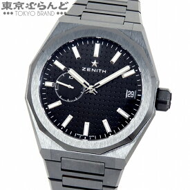 【返品可】ゼニス ZENITH デファイ スカイライン 49.9300.3620/21.I001 ブラック セラミック SS エル・プリメロ 3620 黒文字盤 腕時計 メンズ 自動巻 [送料無料] 【中古】 103018616