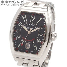 【返品可】フランクミュラー FRANCK MULLER コンキスタドール 8005SC ブラック SS 腕時計 メンズ 自動巻 仕上済 [送料無料] 【中古】 101682518