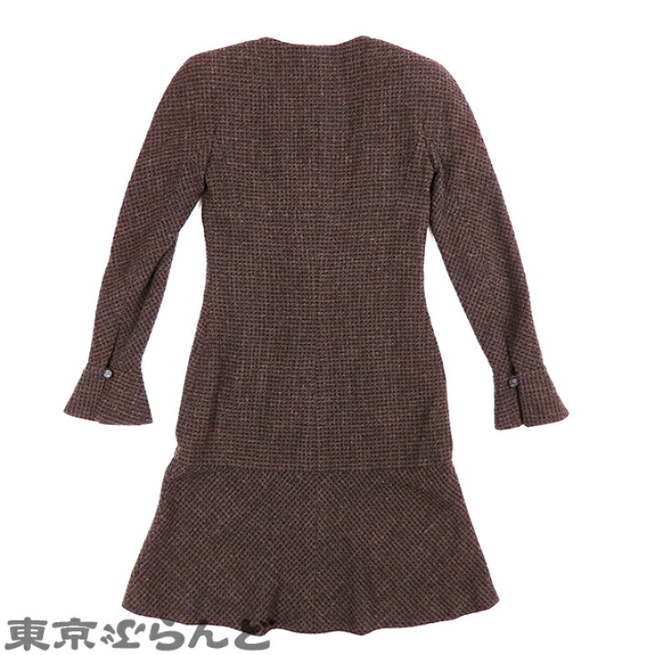 楽天市場】【返品可】シャネル CHANEL ツイード ワンピース 97A  
