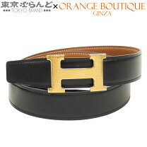 楽天市場】エルメス コンスタンス Hバックル ベルト ブラック ゴールド 