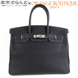 【中古】【返品可】【超オススメアイテム！Γ】エルメス HERMES バーキン 35 ハンドバッグ レディース トゴ □G刻印 ブルーインディゴ シルバー金具 [送料無料]pdw 101868728