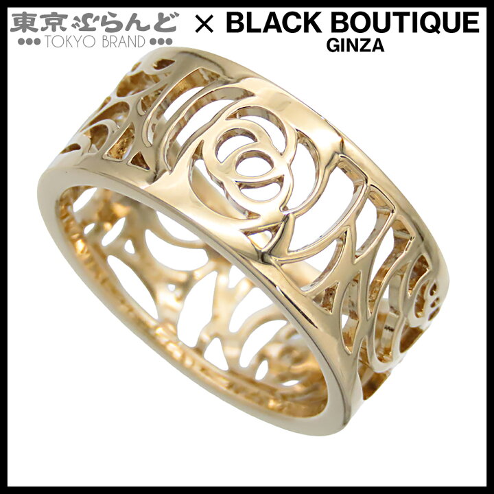 楽天市場】【中古】【返品可】シャネル CHANEL カメリア リング 
